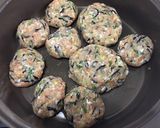 ひじきたっぷり♪ つくね風 鶏ハンバーグ作り方5写真