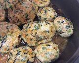 ひじきたっぷり♪ つくね風 鶏ハンバーグ作り方7写真