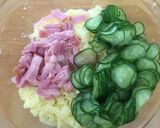 レンジで作る ベーコンポテトサラダ作り方5写真