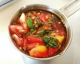 大葉香る♡鮭のさっぱりトマトだれ作り方1写真