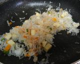 ノンオイル♪オムライス風とタマゴスープ風作り方10写真