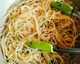 和風ペペロン。大葉たっぷりツナパスタ。作り方4写真