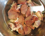 炊飯器で簡単☆鶏皮とレバーの煮物(動画有作り方3写真