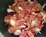 炊飯器で簡単☆鶏皮とレバーの煮物(動画有作り方5写真