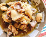 炊飯器で簡単☆鶏皮とレバーの煮物(動画有作り方12写真