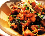 炊飯器で簡単☆鶏皮とレバーの煮物(動画有作り方15写真
