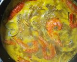 炊飯器で炊く！美味しい！魚介パエリア！作り方8写真