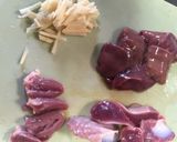 鶏のきも&砂肝の甘辛煮作り方2写真