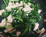 ほうれん草とベーコンのクリームパスタ作り方4写真