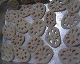 簡単♪れんこんはさみ揚げ作り方1写真