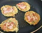 ひじき-切り昆布-トロロ入りお好み焼き作り方6写真