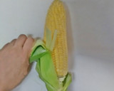 パパッと簡単　とうもろこしの皮むき作り方3写真