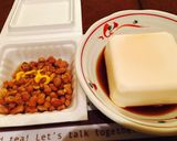 忙しい朝に早くて美味い「なっとうふ定食」作り方1写真
