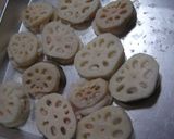 簡単♪れんこんはさみ揚げ作り方4写真