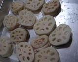 簡単♪れんこんはさみ揚げ作り方4写真