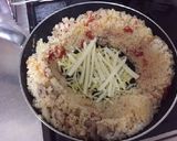 簡単☆石焼ビビンバ風チーズパエリア作り方7写真