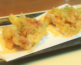 〖 豚肉とみょうがの香味かき揚げ 〗作り方5写真
