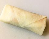 信玄餅でスイーツ春巻き作り方6写真