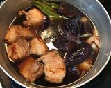 豚と夏野菜の煮物作り方7写真