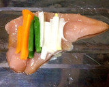 作り置き♡お惣菜♡弁当♡ささみの三色巻き作り方3写真
