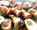 作り置き♡お惣菜♡弁当♡ささみの三色巻き作り方11写真