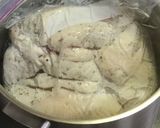 鶏ハム風 鶏胸肉のカラシ味噌マヨネーズ作り方5写真