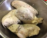 鶏ハム風 鶏胸肉のカラシ味噌マヨネーズ作り方8写真