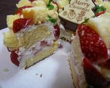 即席☆イチゴのクリスマスケーキ作り方11写真