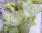 レタスと豚肉の簡単ピリ辛炒め作り方1写真