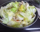 レタスと豚肉の簡単ピリ辛炒め作り方5写真