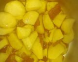 お鍋１つで簡単に揚げない大学芋風煮物☆作り方3写真