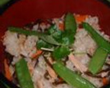 炊飯器で簡単～塩こんぶ炊き込みご飯作り方5写真