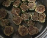 輪切りピーマンの肉詰めピカタ風作り方4写真