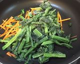 しりしり風野菜炒め♬作り方1写真