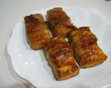 ２９分☆厚揚げ豆腐のごちそう肉巻き作り方4写真