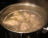 あっさり鶏茶漬け、鶏飯（けいはん）風。作り方1写真