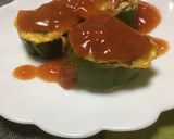 輪切りピーマンの肉詰めピカタ風作り方5写真
