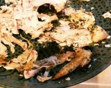 ローストチキン後の無添加洋風スープ作り方1写真