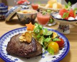 グレープフルーツのカプレーゼ作り方4写真