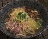 あっさり鶏茶漬け、鶏飯（けいはん）風。作り方6写真
