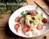 【糖質オフ】冷製ピリ辛豆乳麺作り方3写真
