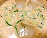 インスタントラーメンでごま豆乳冷汁つけ麺作り方5写真