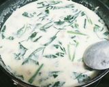 ほうれん草とベーコンのクリームパスタ作り方6写真