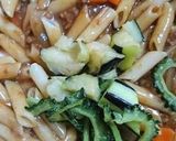 夏のパスタの焼きカレー!!作り方11写真