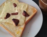 マーマレード＊チョコ＊チーズトースト作り方4写真