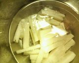 ✿お節にも❀牛肉巻き✿長芋とカニのポン煮作り方1写真