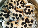 黒豆きな粉蒸しパン