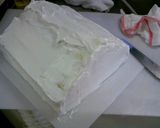 でっかく作ろう！クリスマスケーキハウス作り方13写真