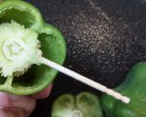 七夕★お弁当に★子供も喜ぶピーマン肉詰め作り方1写真