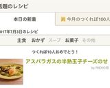 アスパラガスの半熟玉子チーズのせ作り方6写真